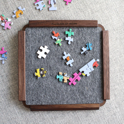 Personalized Puzzle Piece Sorting Trays