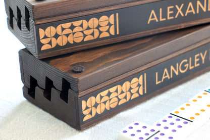 Personalized Mexican Train Domino Hub ONLY - Curved Angles Studio