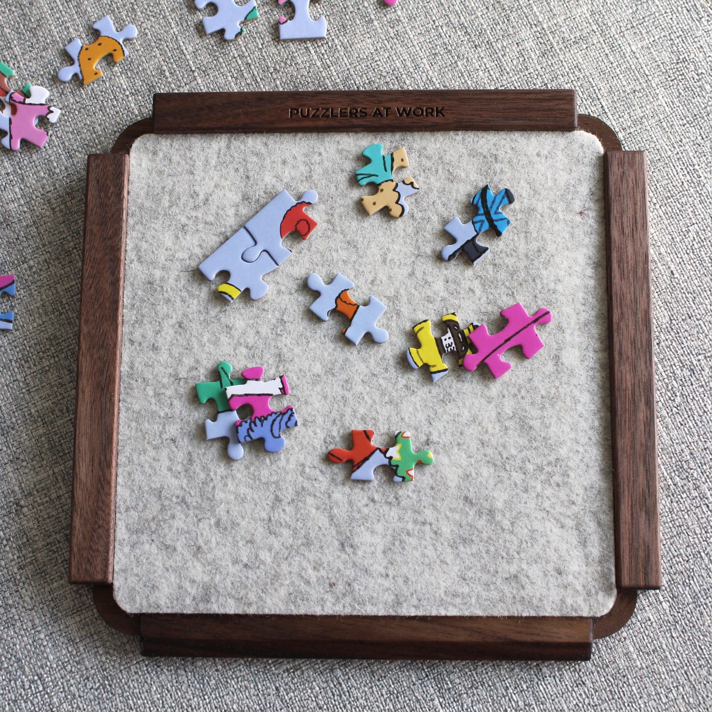 Personalized Puzzle Piece Sorting Trays