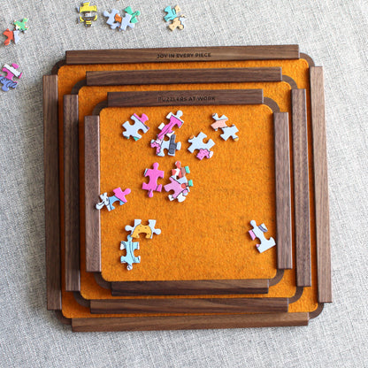 Personalized Puzzle Piece Sorting Trays