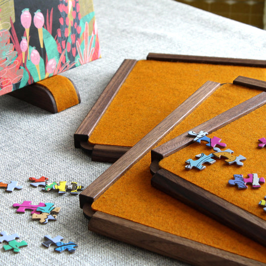 Personalized Puzzle Piece Sorting Trays